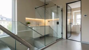 szklane elementy w wykończeniu domu wrocław